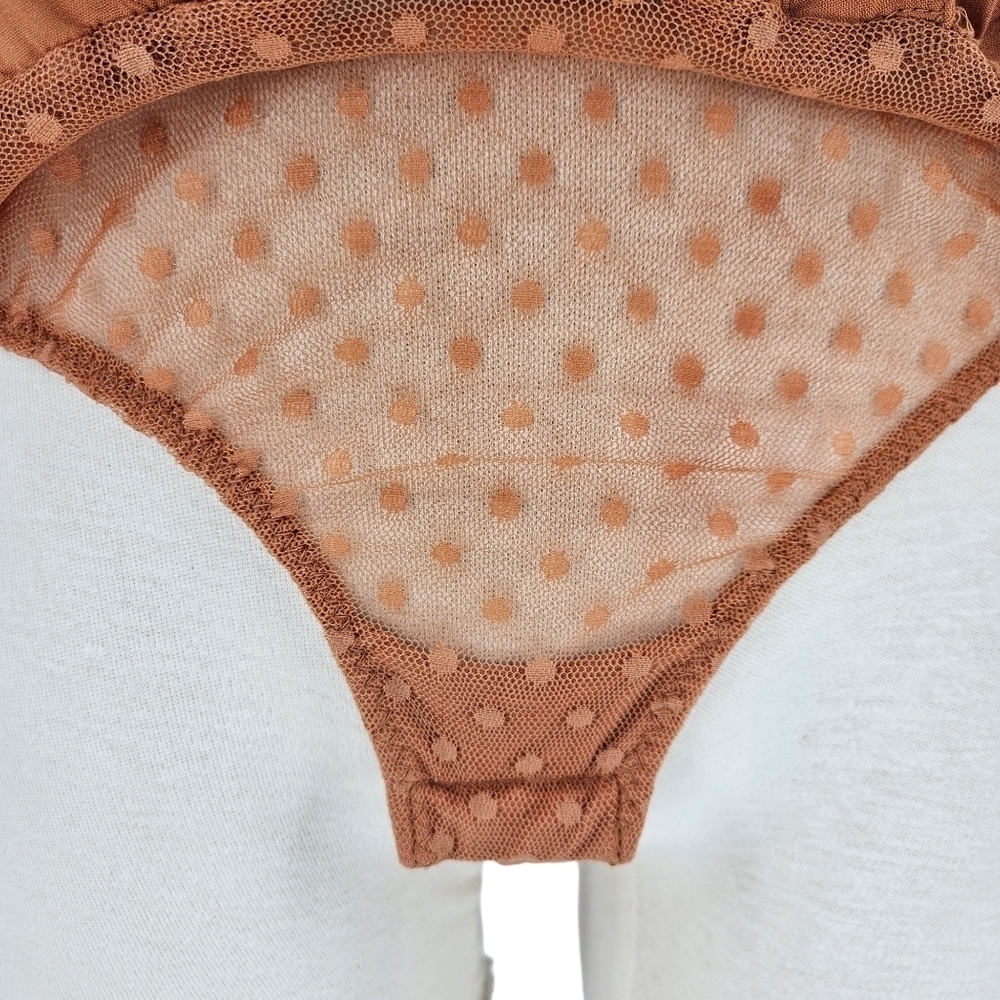 Intimately Free People Call Me Later Bodysuit Flutter Sleeve One Piece Small - Picture 6 of 13
